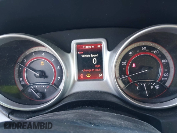 2019 Dodge Journey SE with VIN 3C4PDCBB0KT784186, listed as a IAAI auction lot 41679143 with 113,609 mi miles and . Bid and sale history available at DreamBid. Image 7.