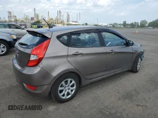 2012 Hyundai Accent GS z VIN KMHCT5AE6CU005451, wystawiony jako Copart lot #60539985 z przebiegiem 152 225 mil mil oraz Szkoda całkowita • Salvage title. Historia ofert i sprzedaży dostępna na DreamBid. Obrazek 3.