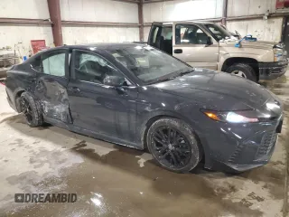 2025 Toyota Camry LE with VIN 4T1DAACK1SU040161, listed as a Copart auction lot 45751455 with 4,022 mi miles and Salvage Title. Bid and sale history available at carsss.com. Image 4.