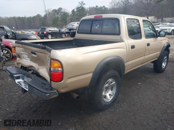 2001 Toyota Tacoma PreRunner with VIN 5TEGN92N11Z856759, listed as a IAAI auction lot 41716511 with 400,627 mi miles and . Bid and sale history available at DreamBid. Image 4.