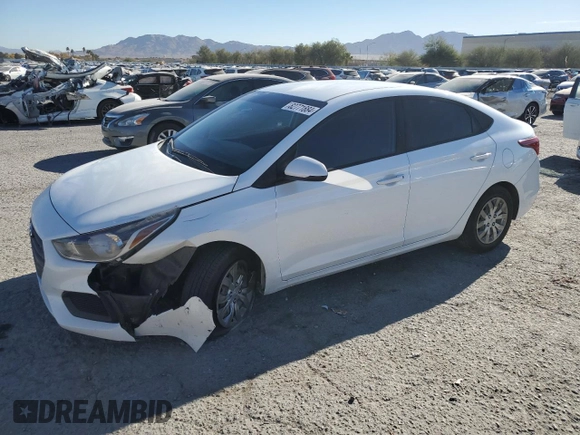 2018 Hyundai Accent SEL with VIN 3KPC24A30JE032852, listed as a Copart auction lot 82771884 with 65,748 mi miles and Salvage Title. Bid and sale history available at carsss.com. Image 1.