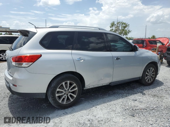 2015 Nissan Pathfinder S с VIN 5N1AR2MN0FC639591, выставлен на аукционе Copart как лот 60993445 с пробегом 97 202 миль миль и Чистый • Clean title. История ставок и продаж доступна на DreamBid. Изображение 3.