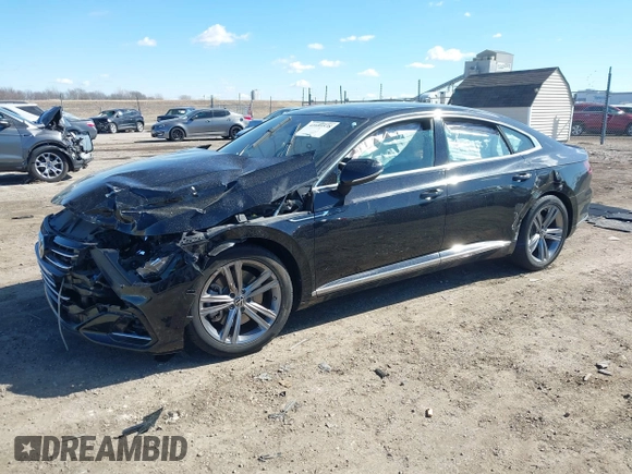 2022 Volkswagen Arteon SE R-Line with VIN WVWSR7ANXNE009669, listed as a IAAI auction lot 41689538 with 26,914 mi miles and . Bid and sale history available at DreamBid. Image 17.