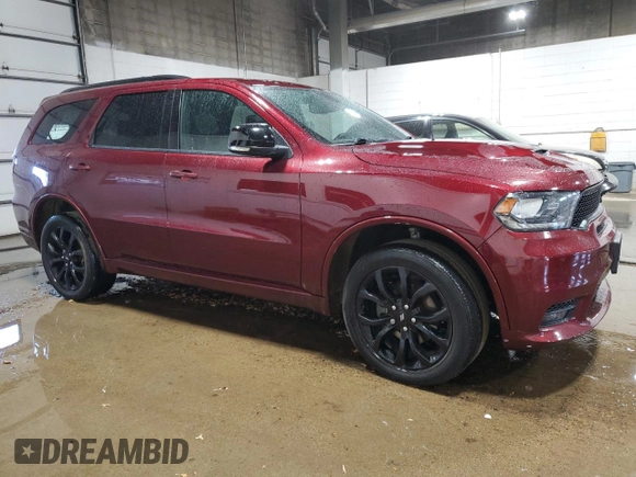 2020 Dodge Durango with VIN DPSMN181348, listed as a Copart auction lot 76893384 with 72,892 mi miles and Salvage title. Bid and sale history available at DreamBid. Image 4.