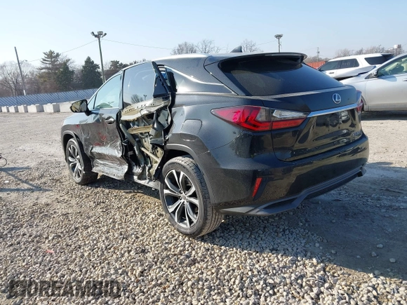 2017 Lexus RX with VIN 2T2BGMCA9HC012953, listed as a IAAI auction lot 41801492 with 97,981 mi miles. Bid and sale history available at carsss.com. Image 3.
