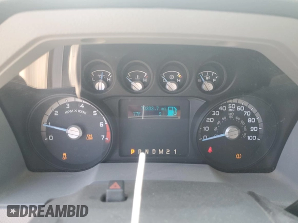 2016 Ford F-250 Lariat with VIN 1FT7W2B69GEC23984, listed as a Copart auction lot 55858085 with 70,203 mi miles and Salvage Title. Bid and sale history available at DreamBid. Image 9.