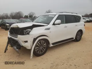 2022 Nissan Armada SL with VIN JN8AY2BB3N9812729, listed as a Copart auction lot 89192285 with 66,915 mi miles and Salvage Title. Bid and sale history available at carsss.com. Image 1.