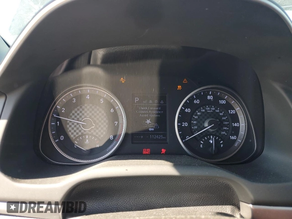 2020 Hyundai Elantra SEL with VIN 5NPD84LF7LH543760, listed as a Copart auction lot 55917154 with 112,425 mi miles and Salvage Title. Bid and sale history available at carsss.com. Image 9.