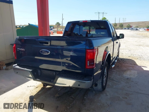 2016 Ford F-150 XL with VIN 1FTEX1CP2GFC04709, listed as a IAAI auction lot 42155782 with 123,931 mi miles and . Bid and sale history available at carsss.com. Image 4.