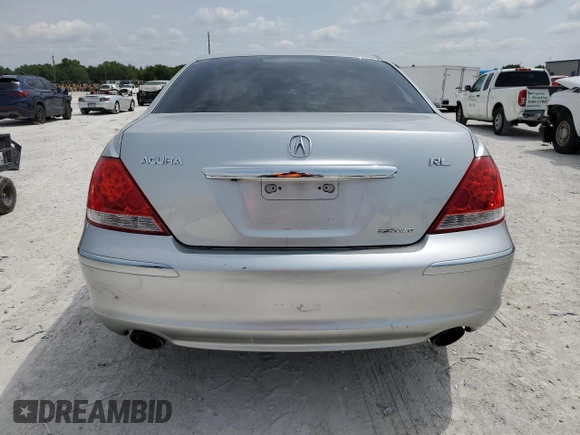 2007 Acura RL Technology with VIN JH4KB16697C004575, listed as a Copart auction lot 50403805 with 138,040 mi miles and Non repairable. Bid and sale history available at DreamBid. Image 6.