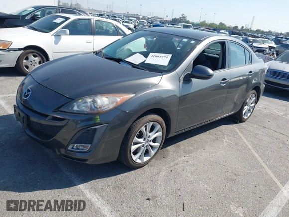2011 Mazda Mazda3 s Sport with VIN JM1BL1U66B1431878, listed as a IAAI auction lot 41991974 with 44,302 mi miles. Bid and sale history available at carsss.com. Image 2.