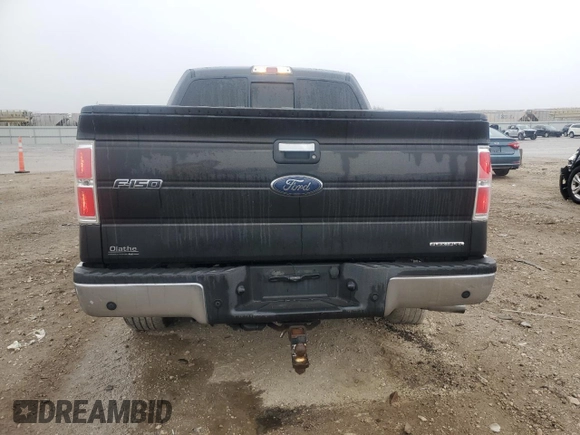 2012 Ford F-150 XL with VIN 1FTEW1CM5CFC97065, listed as a Copart auction lot 86583344 with 147,583 mi miles and Salvage Title. Bid and sale history available at carsss.com. Image 6.
