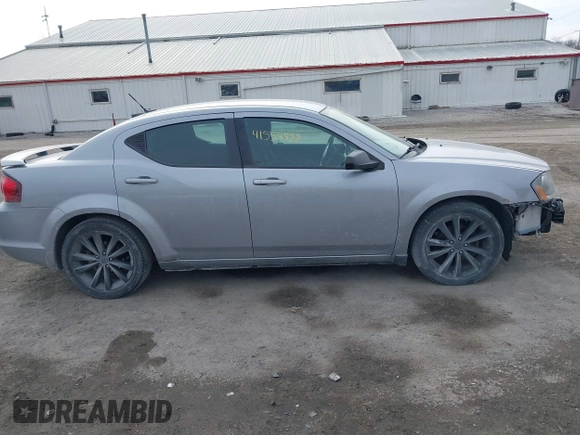 2014 Dodge Avenger SE with VIN 1C3CDZABXEN155014, listed as a IAAI auction lot 41554588 with 154,145 mi miles and . Bid and sale history available at DreamBid. Image 13.