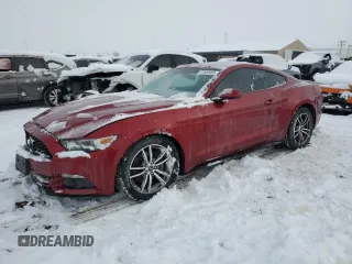 2017 Ford Mustang EcoBoost with VIN 1FA6P8THXH5203388, listed as a Copart auction lot 41459465 with 44,400 mi miles and Salvage Title. Bid and sale history available at carsss.com. Image 1.