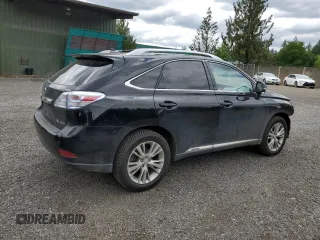 2011 Lexus RX 450h with VIN JTJBC1BA5B2040901, listed as a Copart auction lot 61205235 with 120,740 mi miles and Salvage title. Bid and sale history available at DreamBid. Image 3.