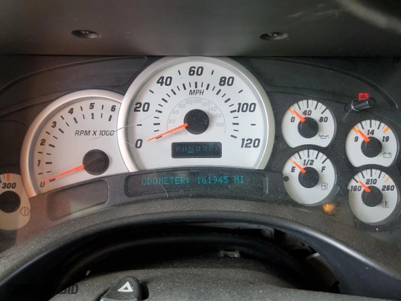 2003 Hummer H2 with VIN 5GRGN23U93H122807, listed as a Copart auction lot 54326474 with 161,945 mi miles and Salvage Title. Bid and sale history available at carsss.com. Image 9.