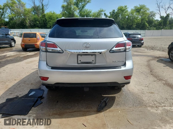 2015 Lexus RX 350 with VIN 2T2BK1BA0FC252954, listed as a Copart auction lot 61876605 with 129,919 mi miles and Clean title. Bid and sale history available at DreamBid. Image 6.