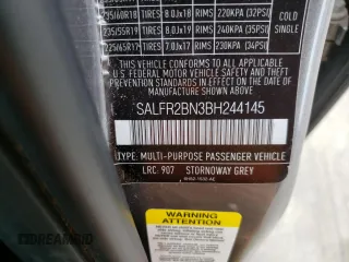 2011 Land Rover LR2 HSE с VIN SALFR2BN3BH244145, выставлен на аукционе Copart как лот 61556855 с пробегом 123 123 миль миль и Списание • Salvage title. История ставок и продаж доступна на DreamBid. Изображение 13.