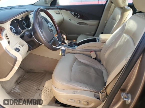 2012 Buick LaCrosse Premium 2 with VIN 1G4GF5E3XCF205903, listed as a Copart auction lot 46609925 with 105,444 mi miles and Salvage Title. Bid and sale history available at carsss.com. Image 7.