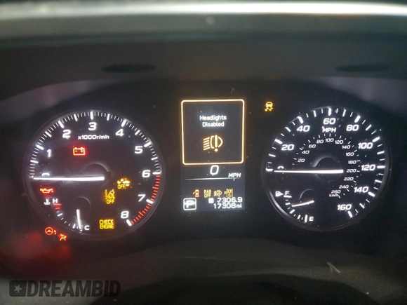 2024 Subaru Ascent Premium with VIN 4S4WMAED6R3408154, listed as a Copart auction lot 85658834 with 17,308 mi miles and Salvage title. Bid and sale history available at DreamBid. Image 9.