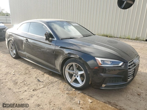 2019 Audi A5 Coupe Premium with VIN WAUSNAF57KA079941, listed as a Copart auction lot 79294184 with 72,259 mi miles and Salvage Title. Bid and sale history available at carsss.com. Image 4.