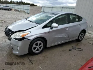2013 Toyota Prius One with VIN JTDKN3DU2D5635657, listed as a Copart auction lot 52355945 with Not Provided miles and Non Repairable. Bid and sale history available at carsss.com. Image 1.