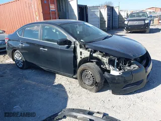 2013 Nissan Sentra SR with VIN 3N1AB7AP3DL751320, listed as a IAAI auction lot 41697392 with 123,977 mi miles. Bid and sale history available at carsss.com. Image 1.