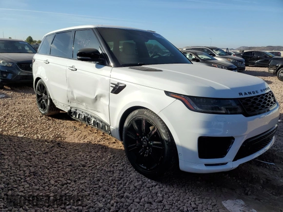 2022 Land Rover Range Rover Sport HST with VIN SALWS2RU7NA796472, listed as a Copart auction lot 84107624 with 44,218 mi miles and Salvage Title. Bid and sale history available at carsss.com. Image 4.