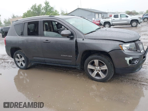 2016 Jeep Compass Latitude with VIN 1C4NJCEA2GD804809, listed as a IAAI auction lot 42329508 with 61,264 mi miles and . Bid and sale history available at DreamBid. Image 13.