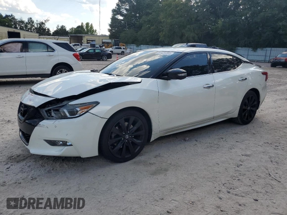 2018 Nissan Maxima SR with VIN 1N4AA6AP7JC395039, listed as a Copart auction lot 67425794 with 121,188 mi miles and Salvage Title. Bid and sale history available at carsss.com. Image 1.