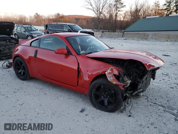 2004 Nissan 350Z Enthusiast with VIN JN1AZ34D14M102241, listed as a Copart auction lot 83792714 with 100,315 mi miles and Clean Title. Bid and sale history available at DreamBid. Image 4.