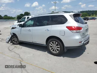 2016 Nissan Pathfinder SL with VIN 5N1AR2MN7GC604256, listed as a Copart auction lot 59204855 with 224,594 mi miles and Salvage title. Bid and sale history available at DreamBid. Image 2.