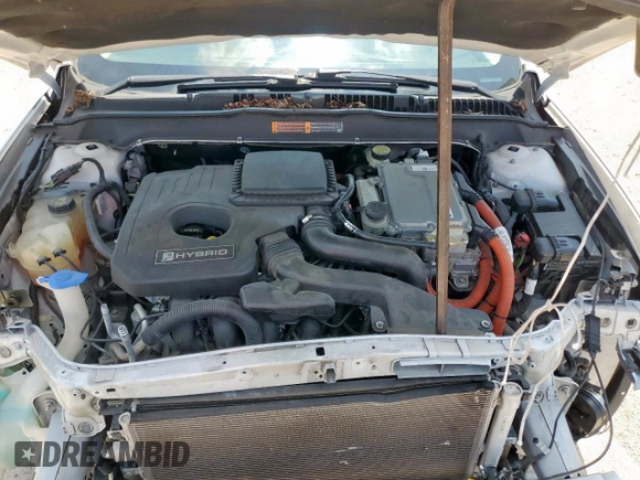 2014 Ford Fusion SE Hybrid with VIN 3FA6P0LU1ER110489, listed as a Copart auction lot 58364095 with 112,605 mi miles and Salvage title. Bid and sale history available at DreamBid. Image 11.