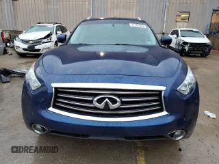 2013 Infiniti FX with VIN JN8CS1MWXDM171286, listed as a Copart auction lot 71701993 with 76,050 mi miles and Salvage Title. Bid and sale history available at carsss.com. Image 5.