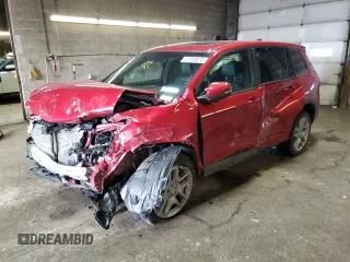 2025 Honda Passport EX-L z VIN 5FNYF8H50SB005008, wystawiony jako Copart lot #47704815 z przebiegiem Nie podano mil oraz Szkody całkowita. Historia ofert i sprzedaży dostępna na DreamBid. Obrazek 1.