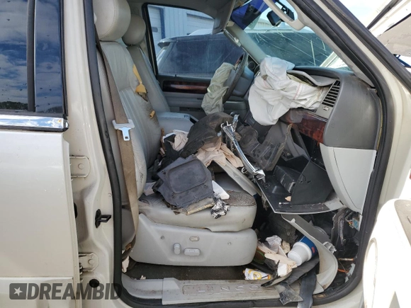2006 Lincoln Navigator Luxury with VIN 5LMFU27546LJ15292, listed as a Copart auction lot 80434624 with 0 mi miles and Salvage Title. Bid and sale history available at carsss.com. Image 7.