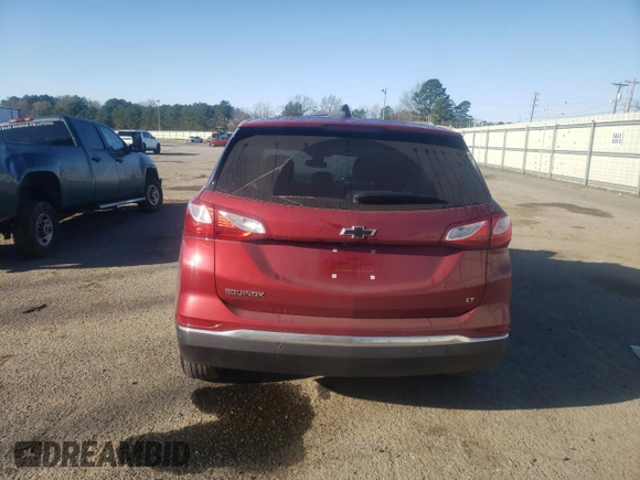 2021 Chevrolet Equinox LT with VIN 2GNAXKEV2M6158702, listed as a Copart auction lot 47096395 with 0 mi miles and Salvage Title. Bid and sale history available at carsss.com. Image 6.