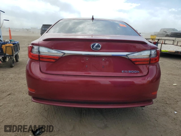 2016 Lexus ES 300h z VIN JTHBW1GG1G2117180, wystawiony jako Copart lot #57962425 z przebiegiem 107 587 mil mil oraz Szkoda całkowita • Salvage title. Historia ofert i sprzedaży dostępna na DreamBid. Obrazek 6.