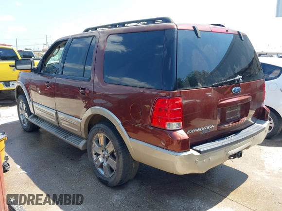 2006 Ford Expedition Eddie Bauer z VIN 1FMPU17526LA77577, wystawiony jako IAAI lot #42415870 z przebiegiem Nie podano mil oraz . Historia ofert i sprzedaży dostępna na DreamBid. Obrazek 3.