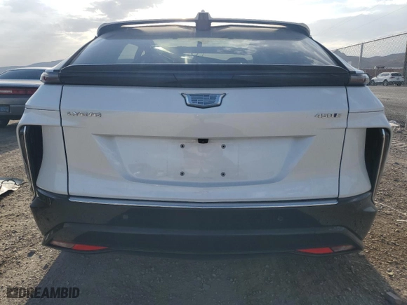 2024 Cadillac LYRIQ Tech with VIN 1GYKPMRK5RZ103496, listed as a Copart auction lot 66626774 with 5,335 mi miles and Salvage Title. Bid and sale history available at carsss.com. Image 6.