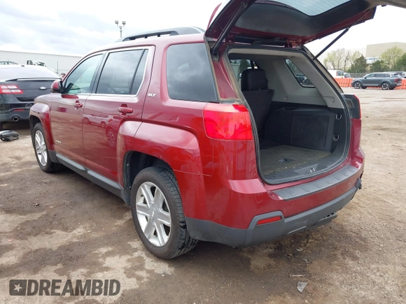 2011 GMC Terrain SLT-1 with VIN 2CTALUEC9B6386437, listed as a IAAI auction lot 41883453 with 183,071 mi miles and . Bid and sale history available at carsss.com. Image 3.