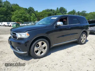 2014 Dodge Durango Limited z VIN 1C4SDJDT6EC391216, wystawiony jako Copart lot #61237005 z przebiegiem 154 175 mil mil oraz Czysty tytuł • Clean title. Historia ofert i sprzedaży dostępna na DreamBid. Obrazek 1.