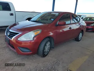 2016 Nissan Versa S with VIN 3N1CN7AP5GL883435, listed as a Copart auction lot 63119055 with 192,535 mi miles and Clean title. Bid and sale history available at DreamBid. Image 1.
