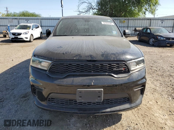 2021 Dodge Durango GT with VIN 1C4RDHDG4MC750085, listed as a Copart auction lot 52993585 with Not provided miles and Salvage title. Bid and sale history available at DreamBid. Image 5.