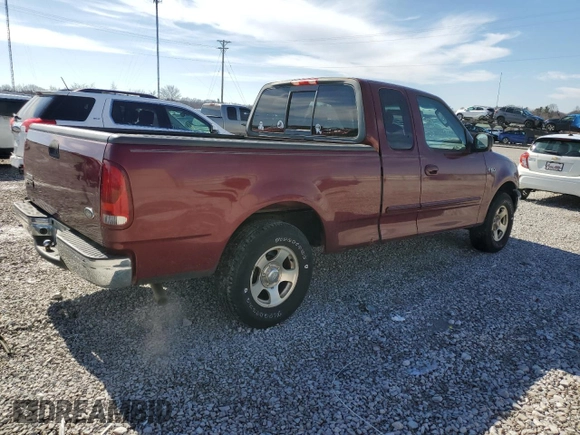 2003 Ford F-150 XL with VIN 1FTRX17273NA91050, listed as a Copart auction lot 45846965 with 165,595 mi miles and Salvage Title. Bid and sale history available at carsss.com. Image 3.