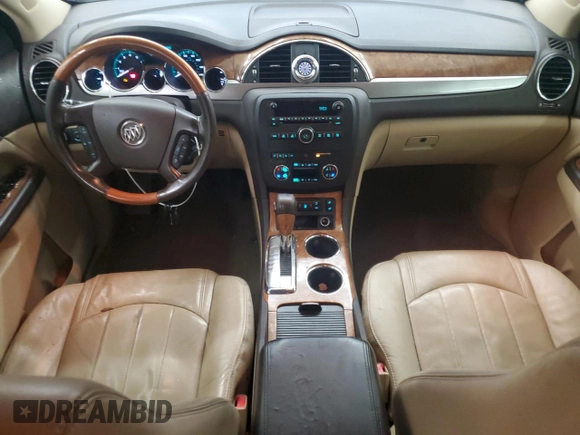 2012 Buick Enclave Leather with VIN 5GAKRCED0CJ278201, listed as a Copart auction lot 49205815 with 86,130 mi miles and Salvage Title. Bid and sale history available at carsss.com. Image 8.