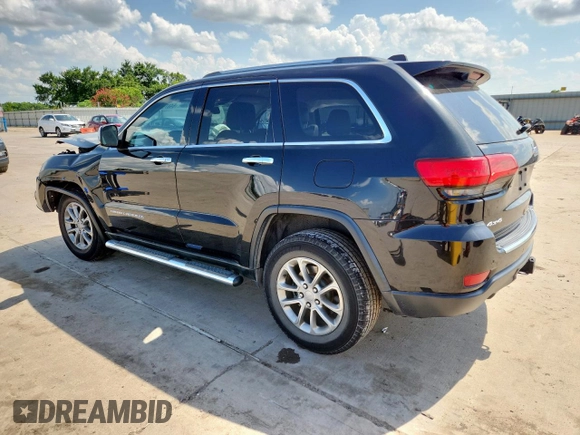 2014 Jeep Grand Cherokee Limited with VIN 1C4RJFBG9EC121990, listed as a Copart auction lot 64079495 with 98,615 mi miles and Salvage title. Bid and sale history available at DreamBid. Image 2.