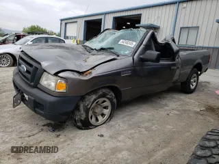 2007 Ford Ranger XL with VIN 1FTYR14D37PA94324, listed as a Copart auction lot 54248245 with 154,474 mi miles and Salvage title. Bid and sale history available at DreamBid. Image 1.