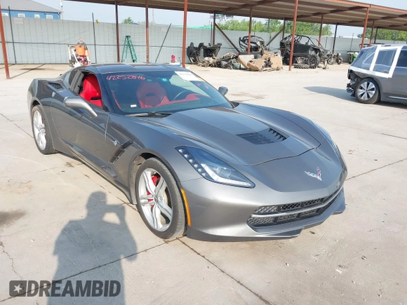2015 Chevrolet Corvette 3LT with VIN 1G1YF2D76F5116733, listed as a IAAI auction lot 42252846 with 54,870 mi miles and . Bid and sale history available at DreamBid. Image 1.