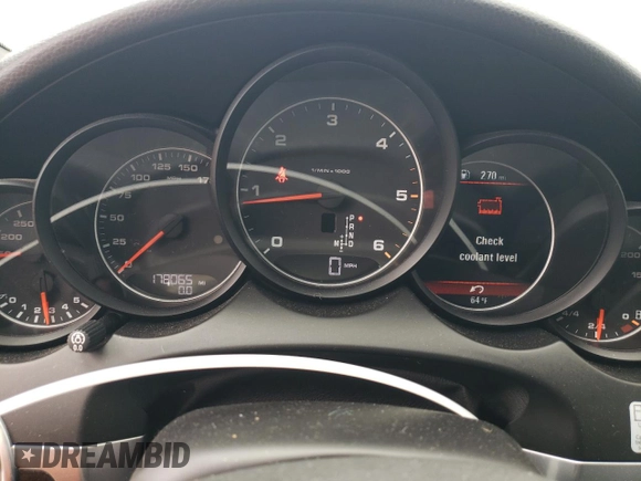 2013 Porsche Cayenne Diesel with VIN WP1AF2A2XDLA26056, listed as a Copart auction lot 53394795 with 178,065 mi miles and Salvage title. Bid and sale history available at DreamBid. Image 9.